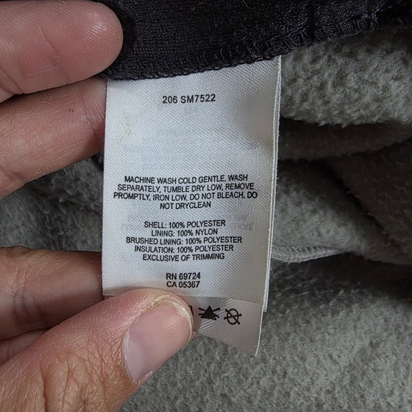 Columbia Interchange Bugaboo Fleece Jacket Mens Size L Gray Black Zip Up Outdoor - Picture 4 of 9